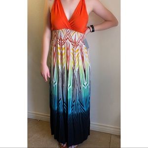 Colorful Maxi Dress